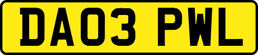 DA03PWL