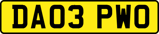 DA03PWO
