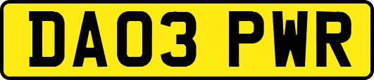 DA03PWR