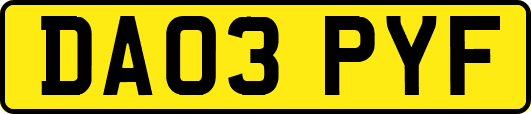 DA03PYF