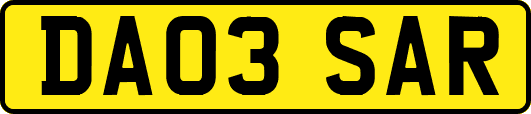 DA03SAR