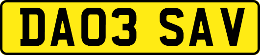 DA03SAV