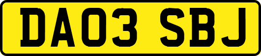 DA03SBJ