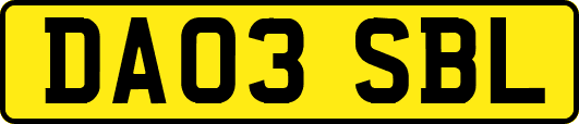 DA03SBL