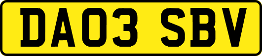 DA03SBV