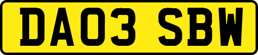DA03SBW