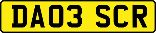 DA03SCR