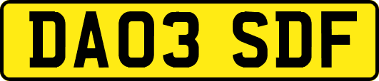 DA03SDF