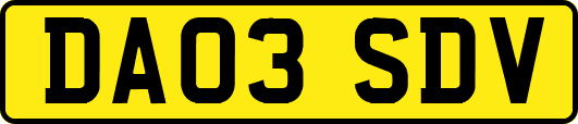 DA03SDV