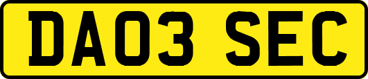 DA03SEC