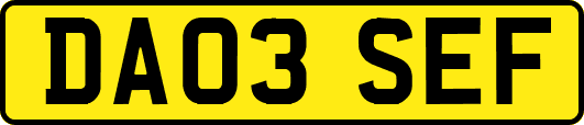 DA03SEF