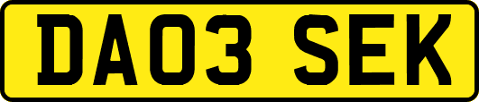 DA03SEK