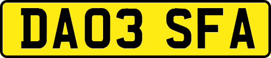 DA03SFA
