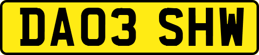 DA03SHW