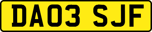 DA03SJF