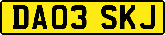 DA03SKJ