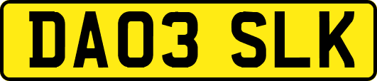 DA03SLK