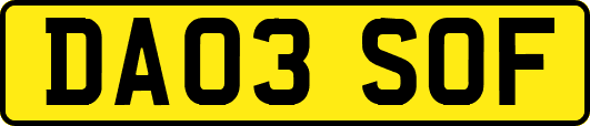 DA03SOF