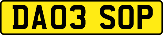 DA03SOP