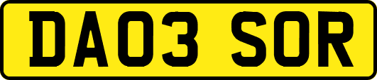 DA03SOR