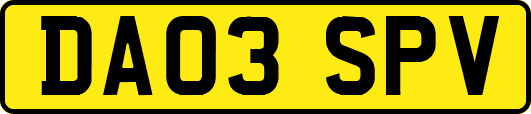 DA03SPV