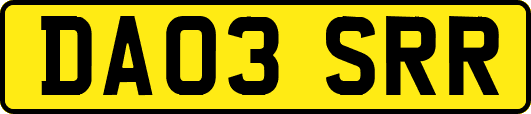 DA03SRR