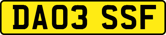 DA03SSF