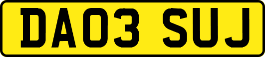 DA03SUJ