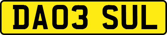 DA03SUL
