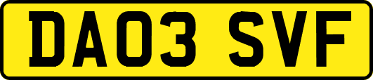 DA03SVF