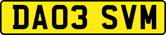 DA03SVM