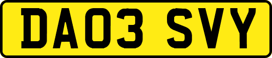 DA03SVY