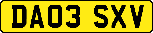 DA03SXV