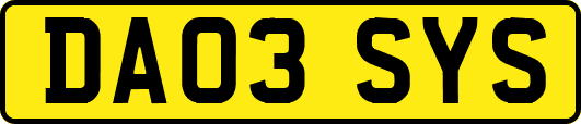 DA03SYS