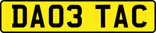 DA03TAC