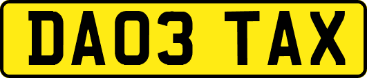 DA03TAX
