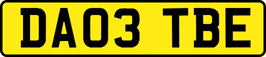 DA03TBE