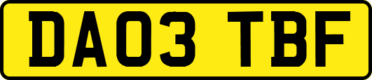 DA03TBF