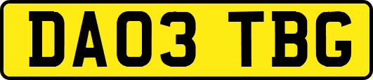DA03TBG