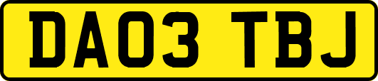 DA03TBJ