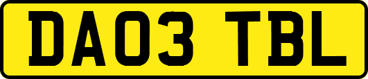 DA03TBL