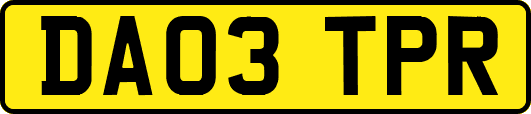 DA03TPR