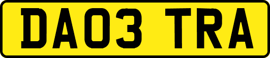 DA03TRA