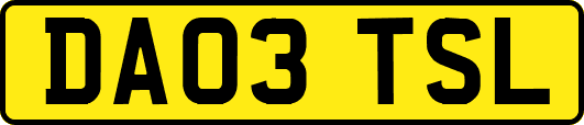 DA03TSL