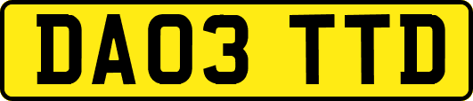 DA03TTD
