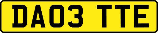DA03TTE