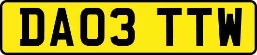 DA03TTW