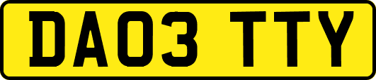 DA03TTY
