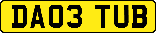 DA03TUB