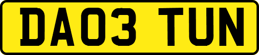 DA03TUN